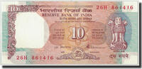 India 10 Rupees Banknote, Undated, KM:60Ab -