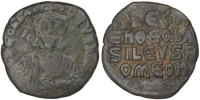 Follis Coin, Leo VI the Wise 886-912, Constantinople, Copper -