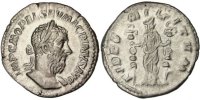 Denarius Coin, Macrinus, Roma, Silver, RIC:67 -