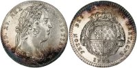Frankreich Token, Royal, SS+, Silber, Feuardent:8750 betaalpenning 1732 SS+