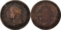 France Decime Coin, Dupré, Orléans, Bronze, Gadoury:185 -