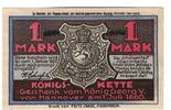 Germany 1 Mark Banknote, Scharmbeck Schützenhof Stadt, personnage -