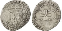 France Douzain Coin, La Rochelle, Billon, Sombart:4376 -