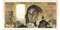 France 500 Francs Pascal, K.34, Fayette:71.10, KM:156b -