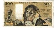 France 500 Francs Pascal, F.32, Fayette:71.9, KM:156b -