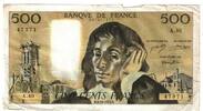 France 500 Francs Pascal, A.40, Fayette:71.10, KM:156b -