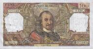 France 100 Francs Corneille, Z.720, Fayette:65.42, KM:149d -