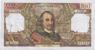France 100 Francs Corneille, Z.720, Fayette:65.42, KM:149d -