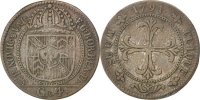 SWISS CANTONS 4 Kreuzer Coin, NEUCHATEL, Neuenburg, Billon -