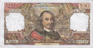 France 100 Francs Corneille, Z.1069, Fayette:65.57, KM:149f -