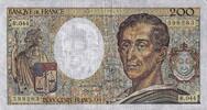 France 200 Francs Montesquieu, R.044, Fayette:70.07, KM:155b -