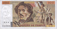 France 100 Francs Delacroix, X.14, Fayette:69.02C, KM:154a -