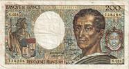 France 200 Francs Montesquieu, N.024, Fayette:70.04, KM:155a -