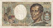France 200 Francs Montesquieu, M.026, Fayette:70.04, KM:155a -