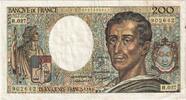 France 200 Francs Montesquieu, H.027, Fayette:70.05, KM:155a -