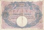 France 50 Francs Bleu et Rose, Y.6601, Fayette:14.28, KM:64e -