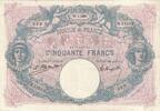 France 50 Francs Bleu et Rose, N.11519, Fayette:14.38, KM:64g -