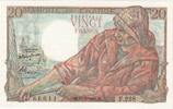 France 20 Francs Pêcheur, F.228, Fayette:13.15, KM:100c -