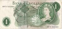 Great Britain 1 Pound KM:374g -
