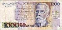 Brazil 1000 Cruzados Undated (1988), KM:213b -