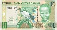 The Gambia 10 Dalasis UNZ -