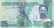 The Gambia 25 Dalasis UNZ -