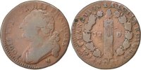 France 12 Deniers Coin, 12 deniers françois, Montpellier -