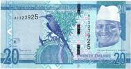 The Gambia 20 Dalasis UNZ -