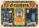 Germany 75 Pfennig Grünberg, 1921-12-31 -
