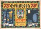 Germany 75 Pfennig Grünberg, 1921-12-31 -