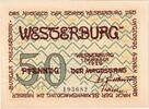 Germany 50 Pfennig Westerburg, 1920-12-01 -