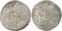 France Douzain Coin, Poitiers, Billon, Sombart:4380 -