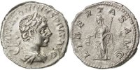 Denarius Coin, Elagabalus, Roma, Silver, RIC:109 -