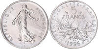 France 5 Francs Coin, Semeuse, BU, Copper-nickel, Gadoury:771 -
