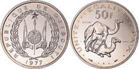 Djibouti 50 Francs Coin, Monnaie de Paris, ESSAI -