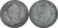 France 5 Centimes Coin, Dupré, Strasbourg, Copper -