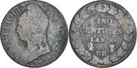 France 5 Centimes Coin, Dupré, Strasbourg, Copper -