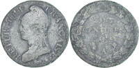 France 5 Centimes Coin, Dupré, Paris, Copper, Gadoury:126 -