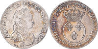 France 1/10 Écu vertugadin Coin, Louis XV, Nantes, réformé -