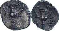Obol Coin, Calabria, Tarentum, Silver, SNG-ANS:1539 -