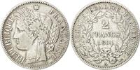 France 2 Francs Coin, Cérès, Paris, Silver, KM:817.1 -