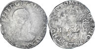 France Teston Coin, Henri III, Nantes, Silver, Gadoury:493 -