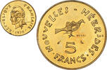 New Hebrides 5 Francs Coin, Monnaie de Paris, ESSAI -