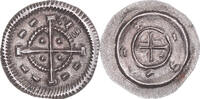 Hungary Denar Coin, Anonymous, 12th century, Silver -