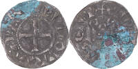 France Denier Tournois Coin, Louis VIII-IX, Billon, Duplessy:188 -