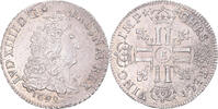 France 1/4 Ecu aux 8 L Louis XIV, Tours, Reformed, Silver -