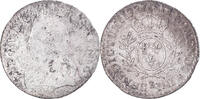 France 1/2 Ecu Coin, Louis XV, 1/20 Ecu aux branches d'olivier, Reims -