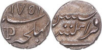INDIA-FRENCH Fanon, 1/5 Rupee Coin, Louis XV, Bhultcheri -