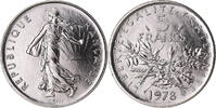 France 5 Francs Coin, Semeuse, Paris, série FDC, Nickel Clad -