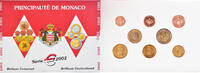 Monaco 1 Cent to 2 Euro Monnaie de Paris, BU -